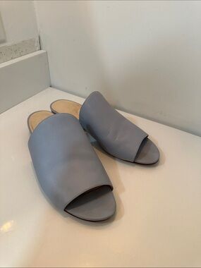 Nine West lynneah leather blue sandals